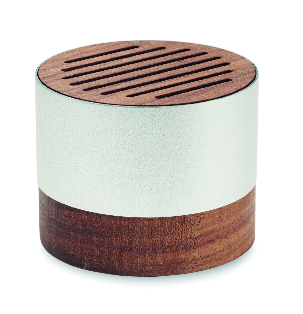 Logo trade promotional merchandise image of: Recycled aluminium speaker