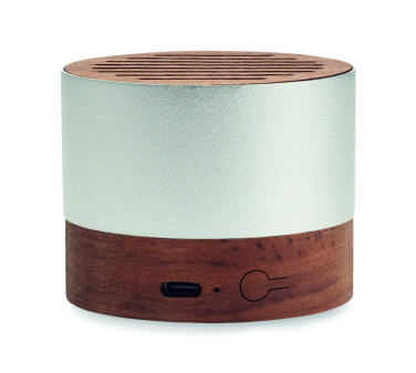 Logotrade promotional products photo of: Recycled aluminium speaker