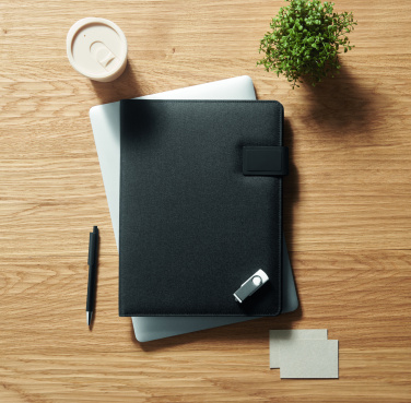 Logotrade corporate gift picture of: A4 folder and wireless charger