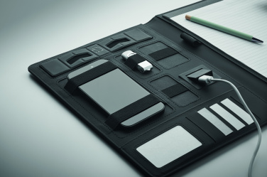 Logotrade promotional item image of: A4 folder and wireless charger