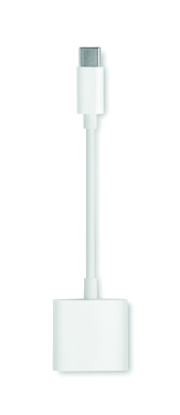 Logo trade business gifts image of: ABS jack audio splitter type C