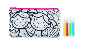 Logotrade promotional product picture of: Pencil case with markers