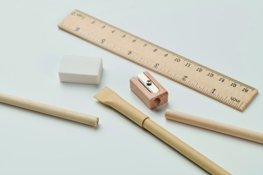 Logo trade promotional gifts image of: Paper tube stationery set