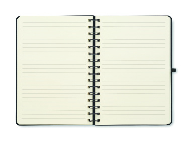 Logo trade promotional product photo of: A5 notebook with phone holder