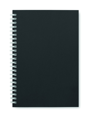 Logo trade promotional giveaway photo of: A5 recycled carton notebook