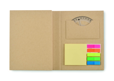 Logo trade promotional merchandise photo of: Stationary set with notepad