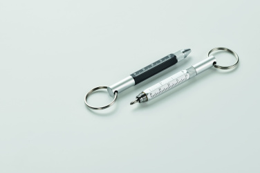 Logo trade corporate gifts picture of: Key ring with twist action pen