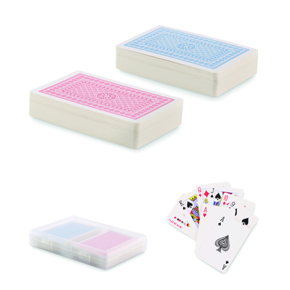 Logotrade promotional products photo of: Set of classic playing cards