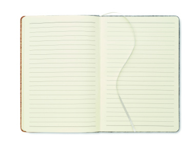 Logo trade promotional gifts picture of: A5 RPET cork notebook