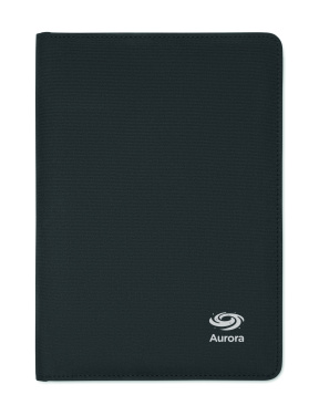 Logotrade advertising products photo of: A5 portfolio 300D RPET