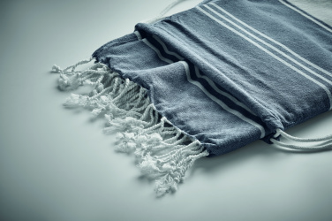 Logo trade promotional items image of: Hammam towel drawstring set