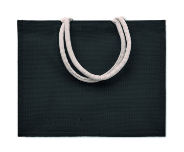 Logotrade promotional product picture of: Jute bag with cotton handle