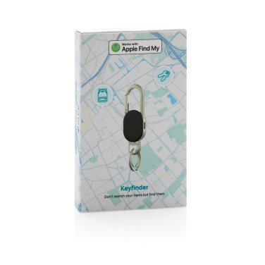 Logo trade business gift photo of: Keyfinder keychain with worldwide locating and USB C