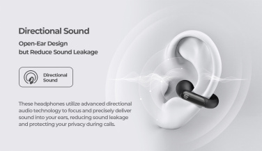 Logo trade promotional giveaways picture of: Urban Vitamin Long Beach ENC rplastic wireless earbuds