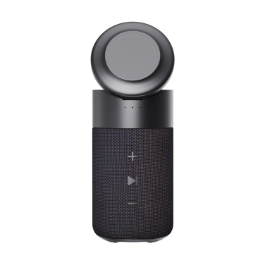 Logo trade promotional gift photo of: Urban Vitamin Anaheim RCS recycled 10W speaker 15W charger