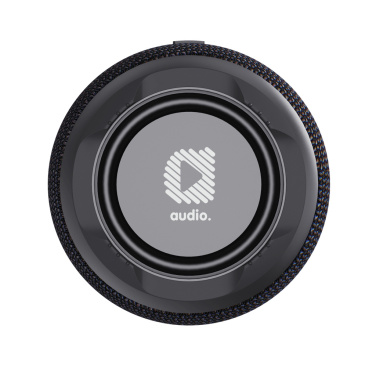 Logo trade advertising products image of: Urban Vitamin Anaheim RCS recycled 10W speaker 15W charger