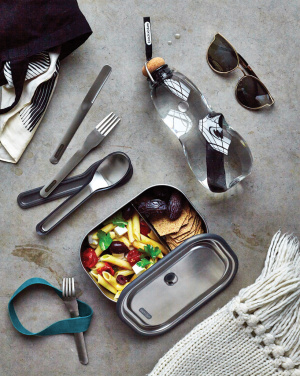 Logo trade corporate gifts picture of: Black+Blum Cutlery Set