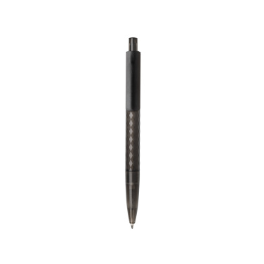 Logo trade promotional gifts image of: X3 GRS recycled PC plastic pen frosted
