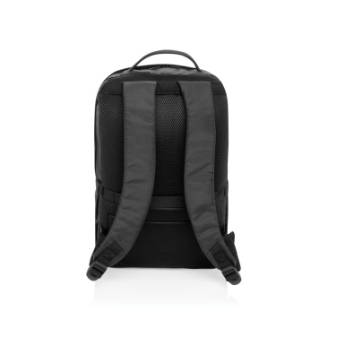 Logotrade promotional gift picture of: SP Aware™ RPET Edin 100% recycled 15.6 inch laptop backpack