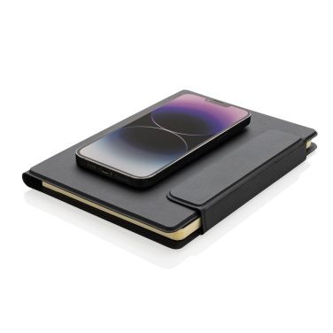 Logotrade corporate gift picture of: Stuart RCS certified RPU magnetic A5 portfolio