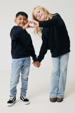 Logotrade corporate gift image of: Iqoniq Yengo kids recycled cotton hoodie with sidepockets
