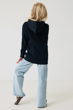 Logotrade promotional gift picture of: Iqoniq Yengo kids recycled cotton hoodie with sidepockets