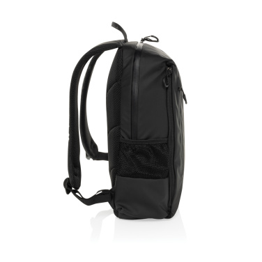 Logo trade advertising products picture of: Lima Aware™ RPET water resistant 15.6 laptop backpack