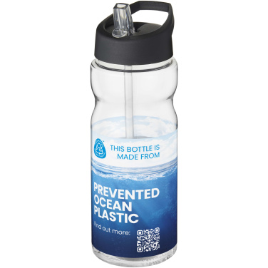 Logo trade promotional item photo of: H2O Active® Eco Base 650 ml spout lid sport bottle