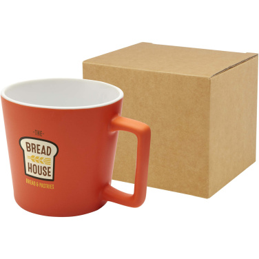 Logo trade promotional giveaways picture of: Cali 370 ml ceramic mug with matt finish