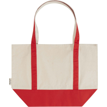 Logo trade advertising product photo of: Sam 320 g/m² GRS recycled cotton tote bag