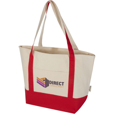 Logo trade promotional items picture of: Sam 320 g/m² GRS recycled cotton tote bag