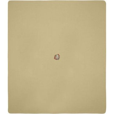 Logo trade promotional product photo of: Huggy fleece plaid blanket with carry pouch 220x250 cm