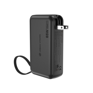 Logo trade corporate gift photo of: Urban Vitamin Eureka hybrid GANcharger 10000mah powerbank65W