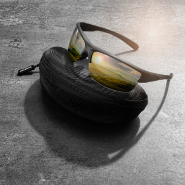 Logotrade promotional merchandise image of: Polarized sunglasses MANASLU Schwarzwolf
