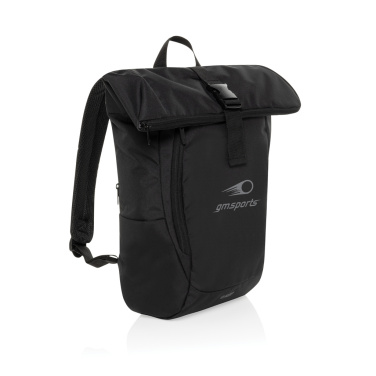 Logotrade promotional item image of: Swiss Peak Aware™ RPET Leonard 15.6 inch laptop backpack