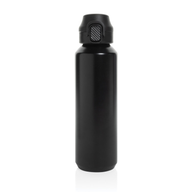 Logo trade promotional merchandise image of: Via RCS Re-steel lockable sport bottle 600ML
