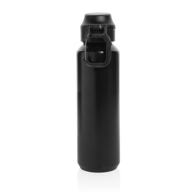 Logotrade promotional gift picture of: Via RCS Re-steel lockable sport bottle 600ML
