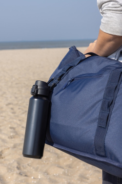 Logotrade advertising products photo of: Via RCS Re-steel lockable sport bottle 600ML