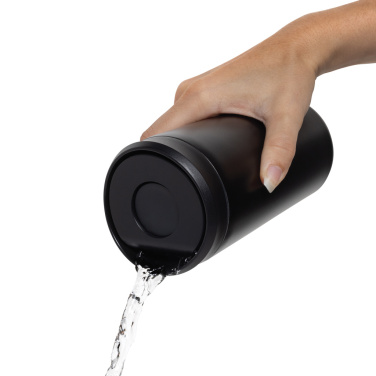 Logo trade promotional giveaways image of: Avira Alix RCS re-steel click tumbler 400ML