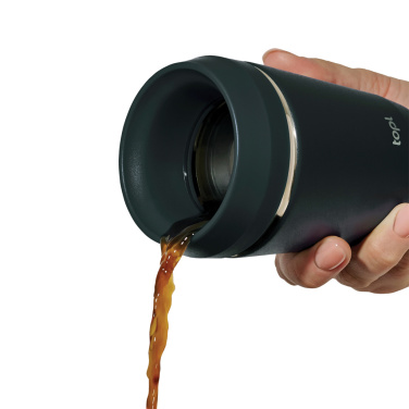 Logotrade promotional giveaways photo of: Topl Recycled Steel To Go Tumbler Patented 360 Lid 235ml