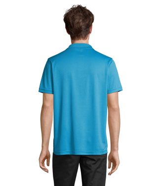 Logo trade promotional merchandise picture of: PITCHER UNISEX POLO