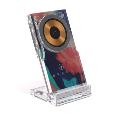 Logotrade promotional items photo of: Magcharge 15W magnetic wireless charging stand