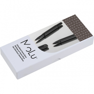 Logo trade promotional items picture of: Elegant MoLu writing set Santa Rosa