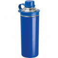 Double-walled stainless steel bottle Monza, blue