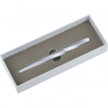 Logo trade business gifts image of: MoLu brass rollerball Praia Grande