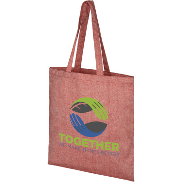 Logo trade corporate gifts picture of: Pheebs 150 g/m² recycled tote bag 7L