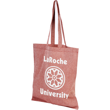 Logo trade promotional merchandise picture of: Pheebs 150 g/m² recycled tote bag 7L