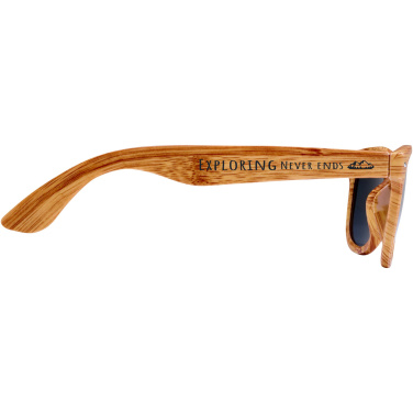 Logo trade promotional merchandise photo of: Mira wood-look sunglasses