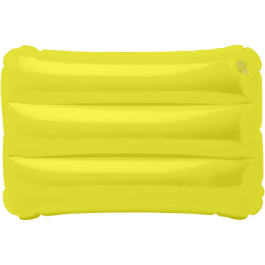Logo trade corporate gifts image of: Sunny inflatable beach pillow