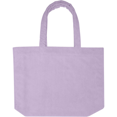 Logo trade corporate gifts picture of: Siam GRS recycled terry beach tote bag 13L